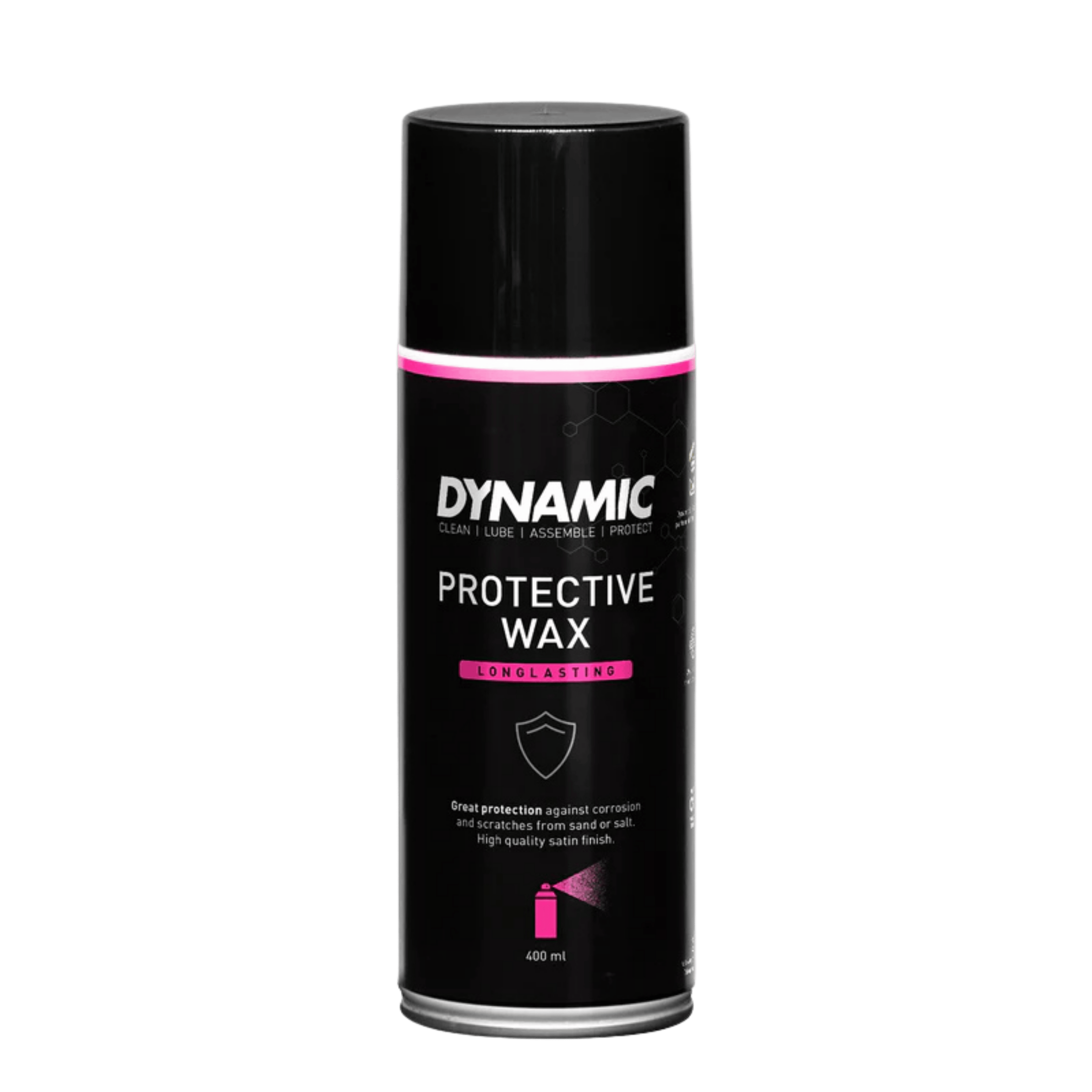 Dynamic protective wax spray